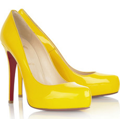 Sapatos Amarelos